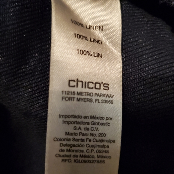 Blue Linen Jacket - Picture 8 of 8